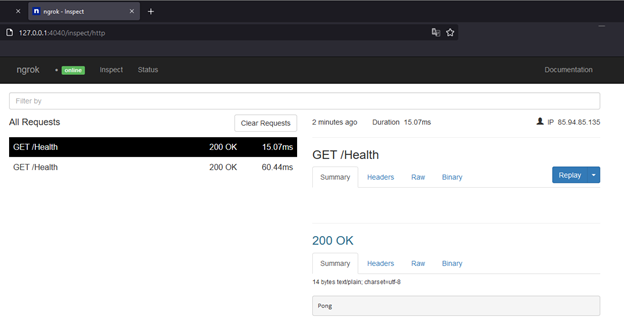 remote debugging mobile app exposing localhost to internet, connecting to localhost from outside